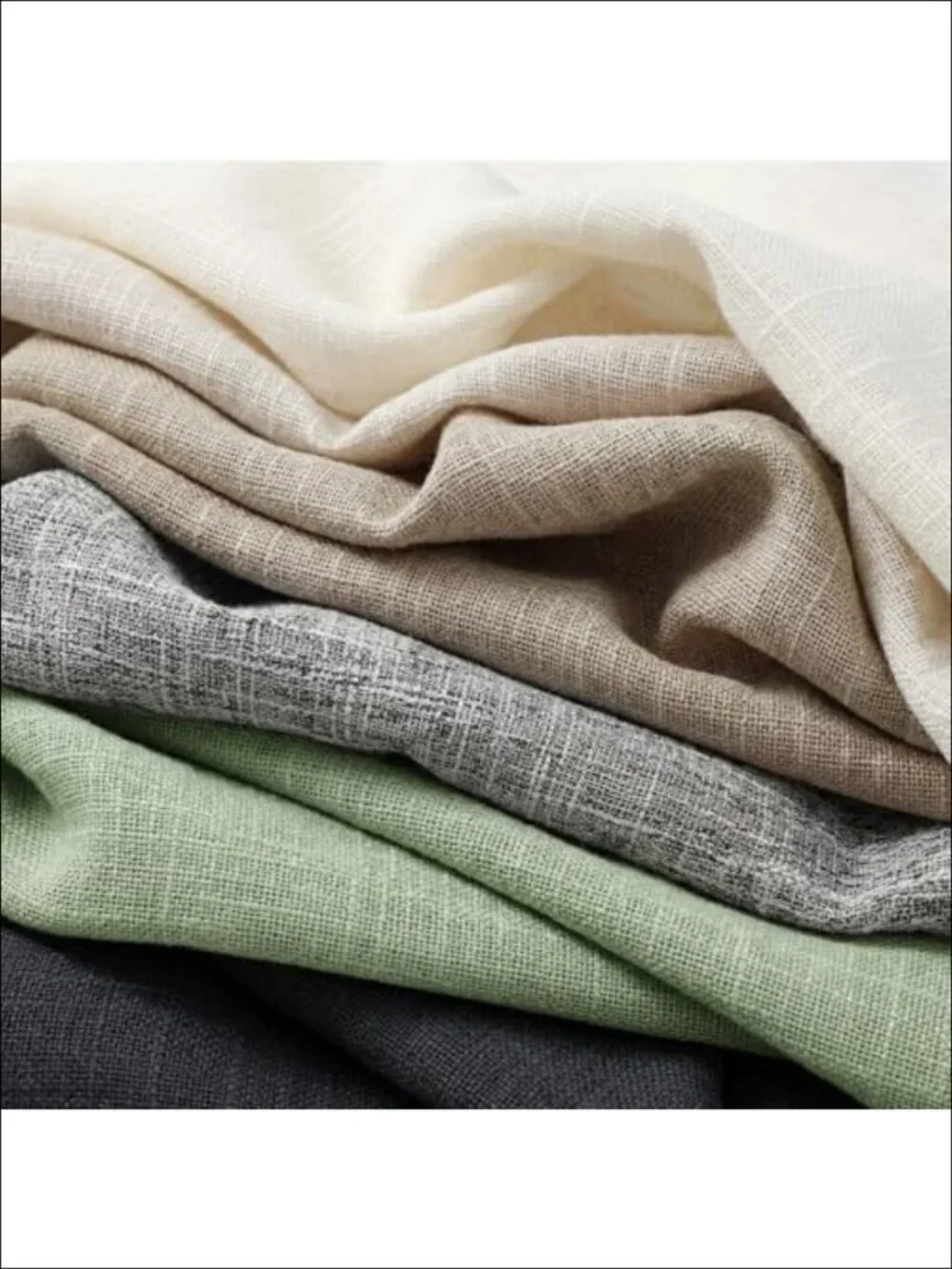 Linen-Textured Rectangle Tablecloth 60x84 Heavyweight Polyester Farmhouse Dining